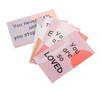 PartyKindom 30 piezas Tarjetas Pequeñas de Ánimo Coloridas con Citas Inglés para Empleados Estudiantes y Auto Motivación Diario