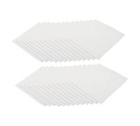 PartyKindom 300piezas Papel De Limpieza Desechable Toallitas Cuadradas De Absorben Polvo y Agua Toallitas Para Autos y Herramientas Sin Pelusa