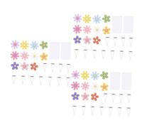 PartyKindom 33piezas Clip Decorativo Para Ventilación De Auto Flores Aromáticas Accesorios Para Aire Acondicionado Ambientador y Decoración De Interiores De Automóviles Flores Vintage