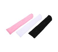 PartyKindom 3piezas Fundas De Encaje para Abanicos De Mano Protectores Portátiles Decorativos para Bodas Fiestas y Eventos Sociales para Guardar Abanicos y Accesorios Pequeños