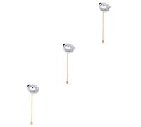 PartyKindom 3piezas Masajeador De Cuerpo Portátil Martillo De Madera Dispositivo De Masaje Para Alivio De Espalda y Hombros Herramienta Para Relajación Muscular y Bienestar Personal