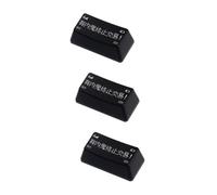 PartyKindom 3piezas Teclado Mecánico Reemplazo Tecla Retroiluminada Backspace Teclado Gamer Diseño Translucido Instalación Color Negro