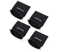 PartyKindom 4 Bolsas Cordón Bolsas de Viaje Multipropósito y Lavables para Almacenamiento de Herramientas de Peluquería y Cosméticos Ideales para Viajes y Uso en Alojamientos