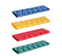 PartyKindom 4 Fundas Termorretráctiles para Mangos de Cuchillos de Cocina, Antideslizantes, de Copolímero de Acetato de Vinilo, para Chefs Profesionales en Cocina