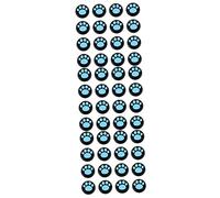 PartyKindom 48 Piezas Sombrero rockero Tapa de Palanca de Mando Tapas de Agarre para el Pulgar Controlador Tapas de Gamepad únicas Fundas Protectoras para joysticks Estuche Protector