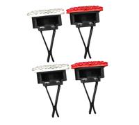 PartyKindom 4piezas Clip De Ventilación De Rhinestones Para Ambientador De Coche Accesorios Estéticos Para Decoración De Aire Acondicionado y Interior Automotriz