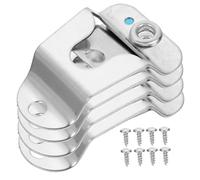 PartyKindom 4piezas Clips Colgantes Duraderos Para Micrófono Soporte Para Micrófono De Radio Cb Compatible Con Modelos Instalación Sencilla Para Coche Oficina y Hogar