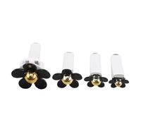 PartyKindom 4piezas Difusor De Aceites Para Coche Clip De Ventilación Forma De Margarita Ambientador Para Vehículos y Interiores Aromatizante De Aire Para y