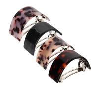 PartyKindom 4piezas Elegantes Clips De Pelo Semicirculares Para Coletas Sujetadores De Cabello De Diseño Vintage Accesorios De Moda Para Mujeres Fiestas y Ocasiones Especiales