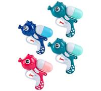PartyKindom 4Piezas Juguetes Acuáticos para Divertidos de Mar Playa y Piscina Colores Aleatorios Juguetes de Agua para Verano