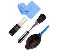 PartyKindom 4piezas Kit De Limpieza Para Ordenadores Soplador De Aire Cepillo Para Teclado Limpiador Paño De Microfibra Para Espacios Difíciles De y Dispositivos Electrónicos