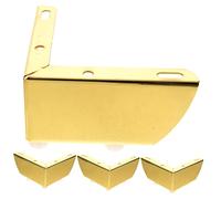 PartyKindom 4piezas Patas De Sofá De Soporte para Muebles De Tocador para Sofá Mesa De Centro Patas Cortas para Furniture Legs