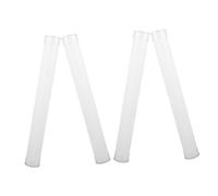 PartyKindom 4piezas Tubos Almacenamiento Plástico Con Tapa Cilindros Sellados Para Protección Contra Humedad y Óxido Organizadores Para Documentos Pósters Planos Transporte y Guardado Versátil