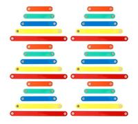 PartyKindom 50 Piezas Palos Geométricos Magnéticos para Enseñanza de Matemáticas Herramienta de Aprendizaje para la Creatividad y Geométricos Seguros para Aula