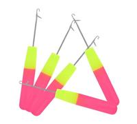 PartyKindom 5piezas Agujas Ganchillo Extensiones Cabello Soporte Trenzas Jumbo Accesorios Festivo