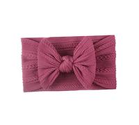 PartyKindom 5piezas Diadema Nailon Lazo Diademas de Textura de Jacquard para Accesorio Cabello para Recién Nacidos y Bebés de Meses