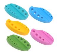 PartyKindom 5piezas Estante De Colores Para Tinta De Soporte Para Bolígrafos De Organizador De Pigmentos Base Para Portavasos Para Tatuar Salón