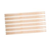 PartyKindom 6 pares Baquetas de Madera de Arce para Batería Prácticas y Versátiles Diseño Especial para Jazz Compatible con Instrumentos de Percusión Rendimiento