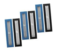 PartyKindom 6 Piezas Caja de Almacenamiento de Bolígrafos Premium Estuche Compacto para Bolígrafos y Lápices para Oficina y Colores