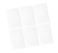 PartyKindom 6 Piezas Panel de Malla de Plástico Blanco para Manualidades y Punto de Cruz, 30x20 Cm, Fácil de Cortar y Mantiene Funcionalidad para Proyectos DIY