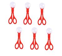 PartyKindom 6 piezas Pinzas Atrapa Insectos para Tijeras de Captura de Herramienta Educativa y Divertida para Actividades al Aire Color Rojo Juego Práctico para Explorar la Naturaleza