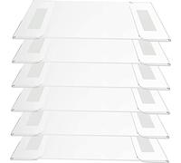 PartyKindom 6 piezas Soporte para Letreros de Acrílico Soporte Transparente para Menús y Carteles para Restaurantes Bodas Material Acrílico Resistente y Duradero