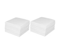 PartyKindom 600piezas Toallitas Sin Pelusa De Celulosa Para Limpiar Lentes y Uñas Toallitas Secas Sin Polvo