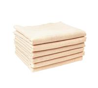 PartyKindom 6piezas Baberos De Toallitas De Algodón Ecológicas Para Saliva Toallas De Gasa Cuadradas Toalla De Lactancia