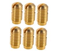 PartyKindom 6piezas Tornillos Para Tudel De Saxofón y Soprano Tornillos Metálicos De Fijación Para Reparar y Ajustar La Afinación Del Saxofón