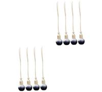 PartyKindom 8piezas Botellas De Perfume Recargables Para Coche Pendientes Aromaterapia Colgantes Ambientador Decorativo Para Relajar El Aire Del Automóvil