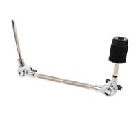 PartyKindom Abrazadera para Soporte de Platillos con Brazo Extensor de Metal para Rack de Batería Compatible con Platillos Splash y Cencerros Accesorio Multifuncional para Batería Jazz