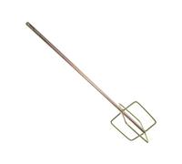 PartyKindom Accesorio Varilla Batidora para Taladro Mezcladora Pintura y Herramienta Resistente y Portátil para Construcción y Renovación Reutilizable