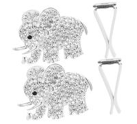 PartyKindom Accesorios De Ventilación De Coche Clips De Fragancia De Elefante Decoración Moderna