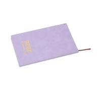 PartyKindom Agenda Portátil con Cubierta de Cuero Sintético Cuaderno Compacto para Notas y Planificación para Oficina y Estudiantes