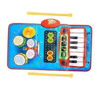 PartyKindom Alfombra Piano Infantil Tapete Musical con Teclado de Piso para Estera de Baile para Bebés Juguete Educativo para Desarrollo Sensorial y Coordinación de Manos y Pies Fácil de