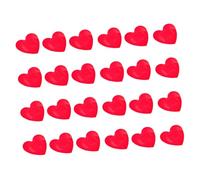 PartyKindom Apósitos Adhesivos Forma De Corazón 25 Pcs, Vendas Impermeables Flexibles De 38x35 Mm, Material Transpirable Para Cuidado De Heridas, Ideales Para Uso Exterior y Primeros Auxilios