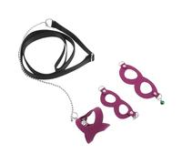 PartyKindom Arnés Ajustable para Petauros del Azúcar Cuerda Antillamas Duradera, Correa Ligera y Resistente para Exteriores, Adecuado para Mascotas Pequeñas y Uso Al Aire Libre