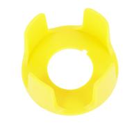 PartyKindom Asiento de protección de parada de emergencia protector de boton Cubrir botón Detener cubierto seguridad de botones cubierta del botón de encendido el plastico Amarillo