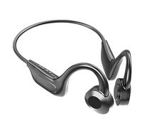 PartyKindom Auriculares Inalámbricos de Conducción Ósea con para Tarjeta Resistentes al Sudor para Deporte Reducción de Ruido Doble y Tecnología No Invasiva para Uso Versátil