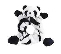PartyKindom Banda Pelo De Panda Forma De Oso Panda De Peluche Corbata De Pelo De Para Coletas Herramienta Para Hacer Moños Corbata De De