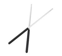 PartyKindom Baquetas de Aleación de Aluminio para Batería, Resistentes y Antideslizantes, Ideales para Bateristas en Práctica y Presentaciones