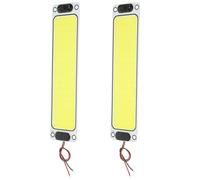 PartyKindom Barra de Luces LED para Interior de Coche 12 Voltios, 2 Piezas, Luz de Lectura para Cabina de Conductor, Accesorio para Iluminación de Autocaravanas y Campers