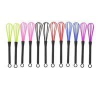 PartyKindom Batidor Creativo de el 12 Mezclador Peluquería para Piezas Tinte Manual de Color para Teñir Cabello, Diseño Abs en para Uso en Casa y Salones de Belleza