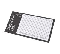 PartyKindom Bloc de Notas Magnético para Nevera 50 Hojas, Cuaderno para Lista de Compras y Notas, Práctico Bloc Adhesivo para Organización en Oficina y Hogar, Color Blanco, Tamaño Mediano