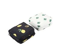 PartyKindom Bolsa de Almacenamiento para Compresas de Twill Resistente al Desgaste y Ligera, 2 Piezas Portátiles Diseño Creativo para Amigas y Colegas