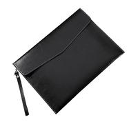 PartyKindom Bolsa de Trabajo Empresarial Práctica de PU Organizador de Funda de Almacenamiento para Oficina y Negocios Gran Capacidad para Archivos y Contratos