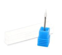 PartyKindom Broca para Uñas de Cuarzo Azul para Salón y Spa, Cabezal para Eliminar Piel Muerta y Pulir Uñas de Dedos y Pies, Fácil de Usar y Compatible Mayoría de Taladros