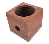 PartyKindom Caja de Altavoz de Madera para Automóvil Instalación sin Esfuerzo y Resistente a Vibraciones, Adecuado para Sistema de Audio Interior de Vehículo