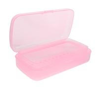 PartyKindom Caja Esterilizadora de Herramientas de Manicura Bandeja de Plástico Transparente Kit de Limpieza Desmontable para Salones Herramientas de Uñas para Profesional