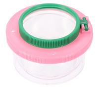 PartyKindom Caja Insectos Portátil con Aumentos para Observación de Insectos Kit Exploración Niñas para Actividades Caja Resistente y Segura para Aprendizaje Natural